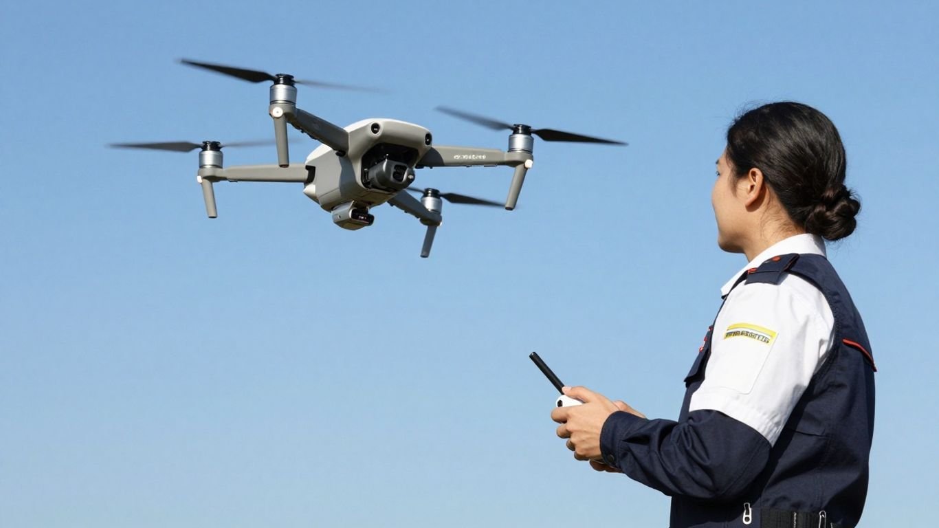 Drone pilot training for certification