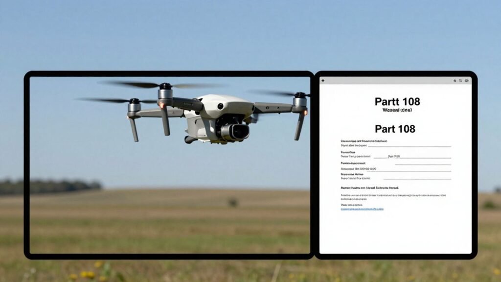 Drone with waiver vs drone with Part 108