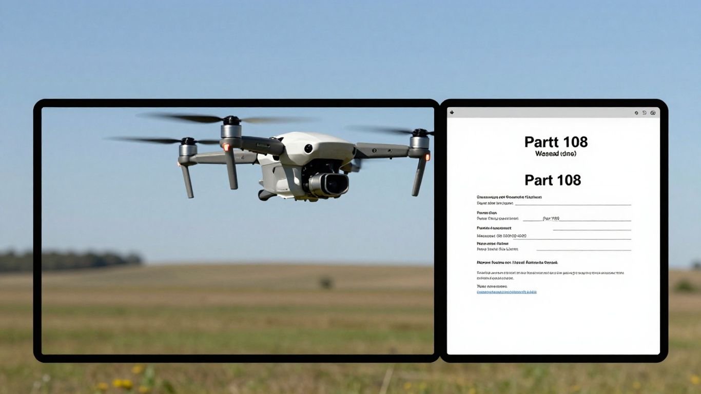 Drone with waiver vs drone with Part 108